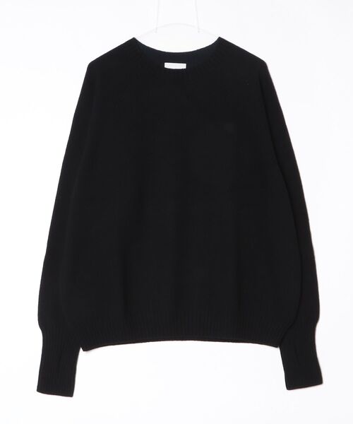 superNova.(スーパーノヴァ)の「【superNova.】Seamless knit sweater - Wool & cashmere & silk(ニット/セーター・メンズ・ブラック・FREE)」の4枚目の写真