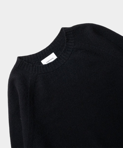 superNova.(スーパーノヴァ)の「【superNova.】Seamless knit sweater - Wool & cashmere & silk(ニット/セーター・メンズ・ブラック・FREE)」の3枚目の写真