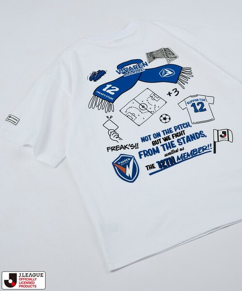 J.LEAGUE × FREAK'S STORE 別注SUPPORTERS SHORT SLEEVE TEE 【V