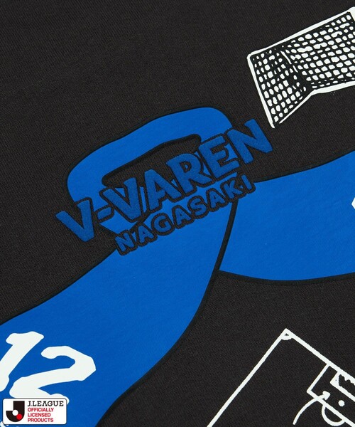 FREAK'S STORE(フリークスストア)の「J.LEAGUE × FREAK’S STORE 別注SUPPORTERS SHORT SLEEVE TEE 【V・ファーレン長崎】/ Jリーグ 別注 Tシャツ(Tシャツ/カットソー・メンズ・ホワイト/チャコールグレー・X-LARGE/LARGE/MEDIUM/SMALL)」の12枚目の写真
