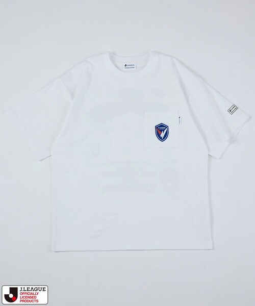 FREAK'S STORE(フリークスストア)の「J.LEAGUE × FREAK’S STORE 別注SUPPORTERS SHORT SLEEVE TEE 【V・ファーレン長崎】/ Jリーグ 別注 Tシャツ(Tシャツ/カットソー・メンズ・ホワイト/チャコールグレー・X-LARGE/LARGE/MEDIUM/SMALL)」の14枚目の写真