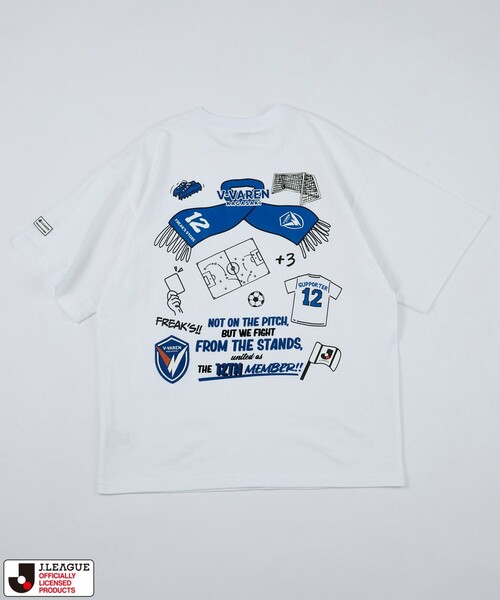 FREAK'S STORE(フリークスストア)の「J.LEAGUE × FREAK’S STORE 別注SUPPORTERS SHORT SLEEVE TEE 【V・ファーレン長崎】/ Jリーグ 別注 Tシャツ(Tシャツ/カットソー・メンズ・ホワイト/チャコールグレー・X-LARGE/LARGE/MEDIUM/SMALL)」の15枚目の写真