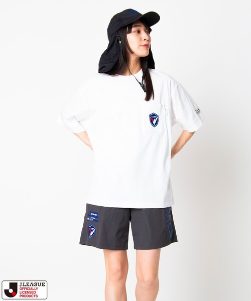 FREAK'S STORE(フリークスストア)の「J.LEAGUE × FREAK’S STORE 別注SUPPORTERS SHORT SLEEVE TEE 【V・ファーレン長崎】/ Jリーグ 別注 Tシャツ(Tシャツ/カットソー・メンズ・ホワイト/チャコールグレー・X-LARGE/LARGE/MEDIUM/SMALL)」の17枚目の写真