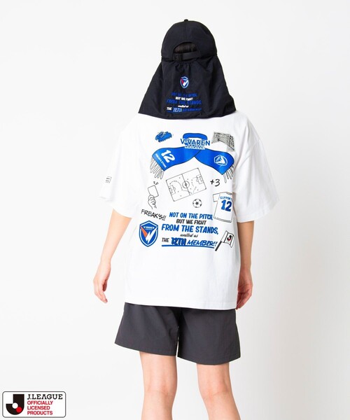 FREAK'S STORE(フリークスストア)の「J.LEAGUE × FREAK’S STORE 別注SUPPORTERS SHORT SLEEVE TEE 【V・ファーレン長崎】/ Jリーグ 別注 Tシャツ(Tシャツ/カットソー・メンズ・ホワイト/チャコールグレー・X-LARGE/LARGE/MEDIUM/SMALL)」の19枚目の写真