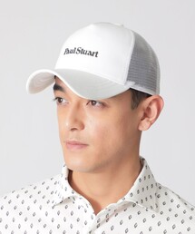 Paul Stuart（ポールスチュアート）の「【GOLF Unisex】PSロゴメッシュキャップ（キャップ）」