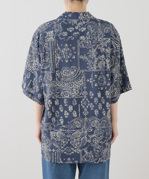 FRAMeWORK（フレームワーク）の「COUTURE D`ADAM/クチュールドアダム bandana print シャツ（シャツ/ブラウス・レディース・ネイビー・FREE）」の12枚目の写真