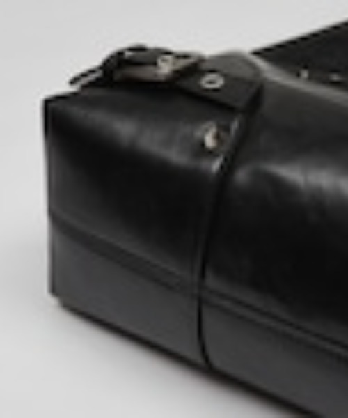 NOT KNOWING（ノットノーイング）の「Black Moto Hobo Bag（トートバッグ・レディース・ホワイト・FREE）」の4枚目の写真