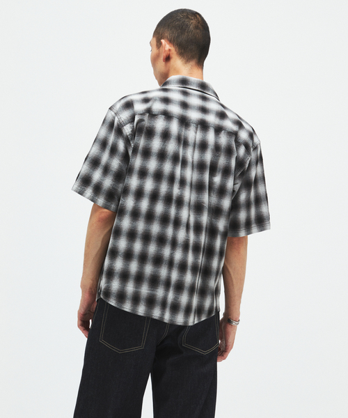 JOURNAL STANDARD(ジャーナルスタンダード)の「スペック チェック ボイル ジップ シャツ(シャツ/ブラウス・メンズ・ベージュ/ブラック/ブラウン/ブルー系その他・LARGE/MEDIUM)」の22枚目の写真