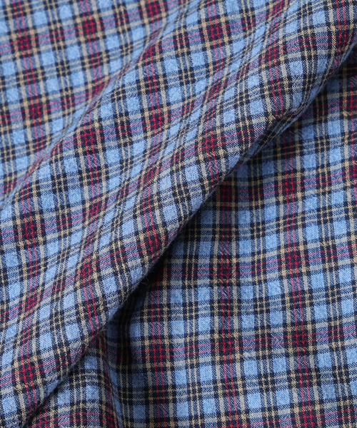 JOURNAL STANDARD(ジャーナルスタンダード)の「スペック チェック ボイル ジップ シャツ(シャツ/ブラウス・メンズ・ベージュ/ブラック/ブラウン/ブルー系その他・LARGE/MEDIUM)」の15枚目の写真