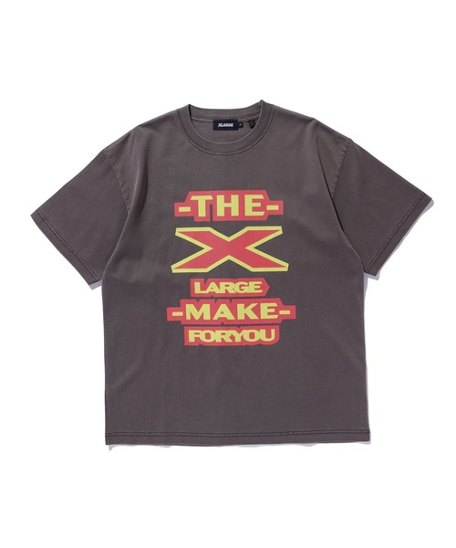 XLARGE（エクストララージ）の「MAKE 4U S/S TEE（Tシャツ/カットソー・メンズ・ブラウン/チャコール/オフホワイト・S/XL/L/M）」の5枚目の写真