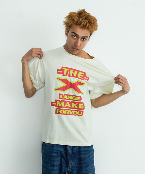 XLARGE（エクストララージ）の「MAKE 4U S/S TEE（Tシャツ/カットソー・メンズ・ブラウン/チャコール/オフホワイト・S/XL/L/M）」の10枚目の写真