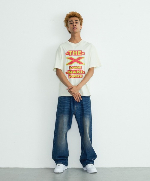 XLARGE（エクストララージ）の「MAKE 4U S/S TEE（Tシャツ/カットソー・メンズ・ブラウン/チャコール/オフホワイト・S/XL/L/M）」の11枚目の写真