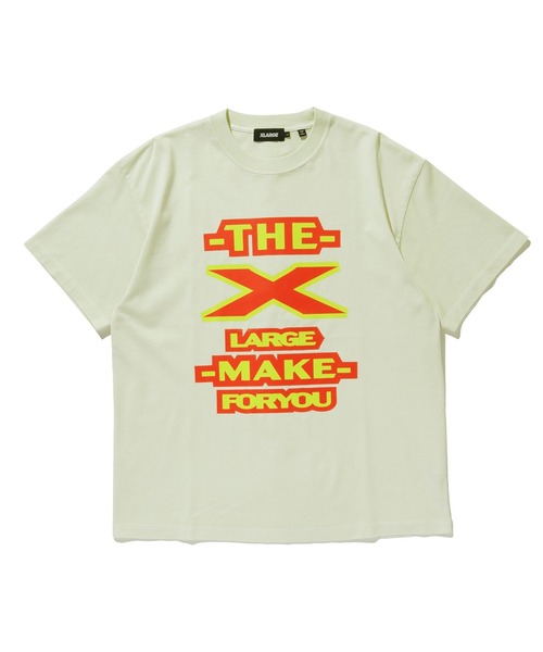 XLARGE（エクストララージ）の「MAKE 4U S/S TEE（Tシャツ/カットソー・メンズ・ブラウン/チャコール/オフホワイト・S/XL/L/M）」の4枚目の写真
