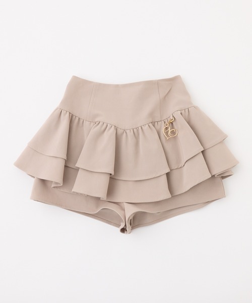 one after another NICE CLAUP(ワンアフターアナザーナイスクラップ)の「【ZOZO限定カラーあり】バックレースアップティアードスカパン(スカート・レディース・チャコールグレー/ブラック/オフホワイト/ベージュ/ブラウン系その他・SMALL/MEDIUM)」の10枚目の写真