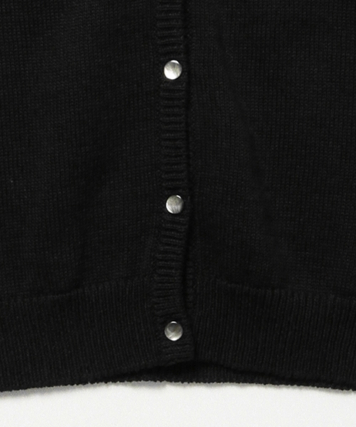 Kaon（カオン）の「KAON / レースヨーク ニットカーディガン（ニット/セーター・レディース・ホワイト系その他/ブラック・ONE SIZE）」の12枚目の写真