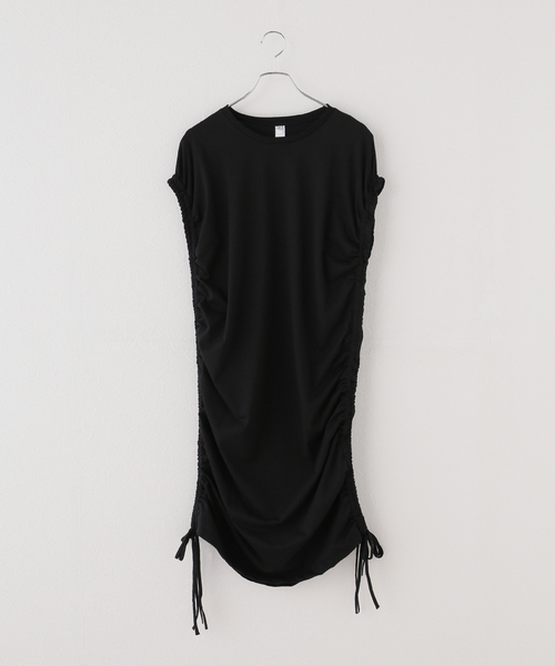 BASERANGE(ベースレンジ)の「【BASERANGE/ベースレンジ】STELE TANK DRESS(ワンピース・レディース・ブラック・SMALL)」の5枚目の写真