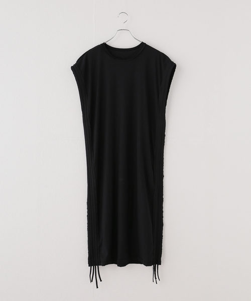 BASERANGE(ベースレンジ)の「【BASERANGE/ベースレンジ】STELE TANK DRESS(ワンピース・レディース・ブラック・SMALL)」の6枚目の写真