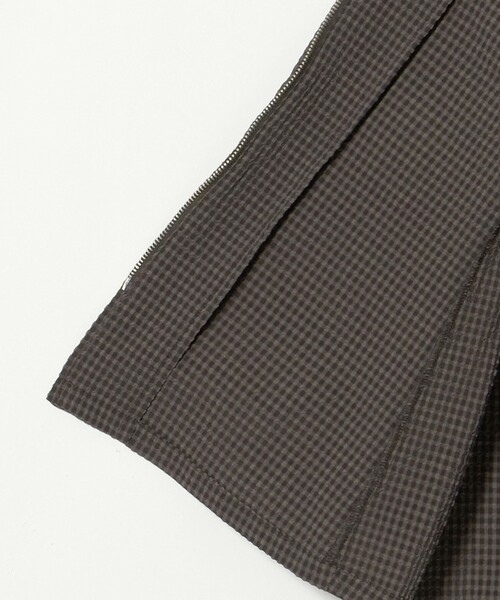 A DAY IN THE LIFE UNITED ARROWS（アデイインザライフユナイテッドアローズ）の「サッカー ペプラム ジップベスト ＜A DAY IN THE LIFE＞（Tシャツ/カットソー・レディース・ダークブラウン/ネイビー/ブラック・FREE）」の13枚目の写真