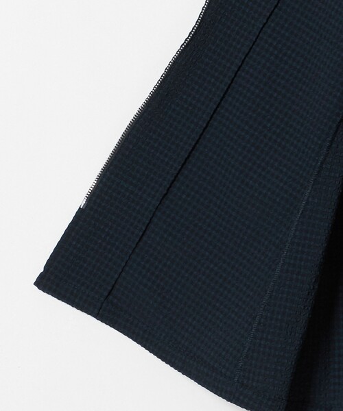 A DAY IN THE LIFE UNITED ARROWS（アデイインザライフユナイテッドアローズ）の「サッカー ペプラム ジップベスト ＜A DAY IN THE LIFE＞（Tシャツ/カットソー・レディース・ダークブラウン/ネイビー/ブラック・FREE）」の19枚目の写真