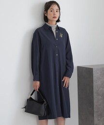 フィブリルシャーティング カシュクールワンピース