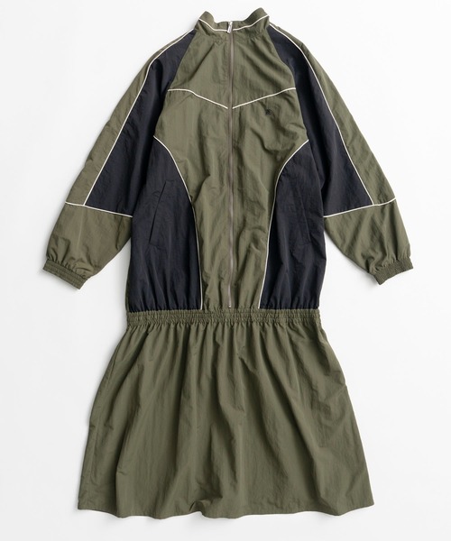 MAISON SPECIAL（メゾンスペシャル）の「Sporty Dress/スポーティワンピース（ワンピース・レディース・ブラック/カーキ/オフホワイト・38/36）」の16枚目の写真