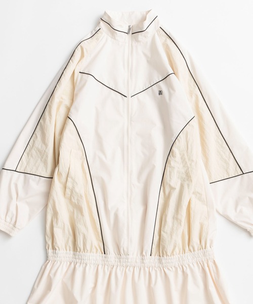 MAISON SPECIAL（メゾンスペシャル）の「Sporty Dress/スポーティワンピース（ワンピース・レディース・ブラック/カーキ/オフホワイト・38/36）」の19枚目の写真