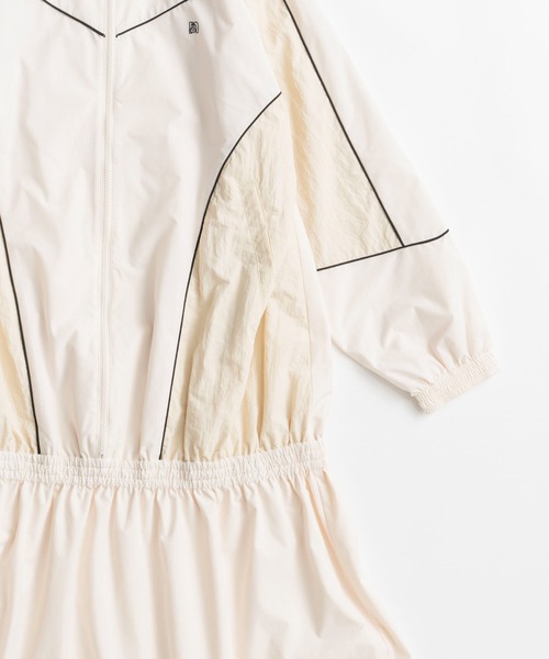 MAISON SPECIAL（メゾンスペシャル）の「Sporty Dress/スポーティワンピース（ワンピース・レディース・ブラック/カーキ/オフホワイト・38/36）」の20枚目の写真
