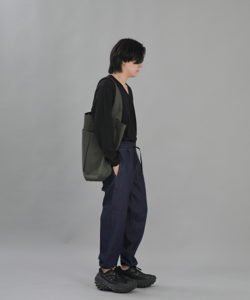 SAINTCREW(セントクルー)の「ワイドテーパードジョガーパンツ WRG-358 インディゴデニム BRS(スウェットパンツ・メンズ・その他・MEDIUM/LARGE/X-LARGE)」の3枚目の写真