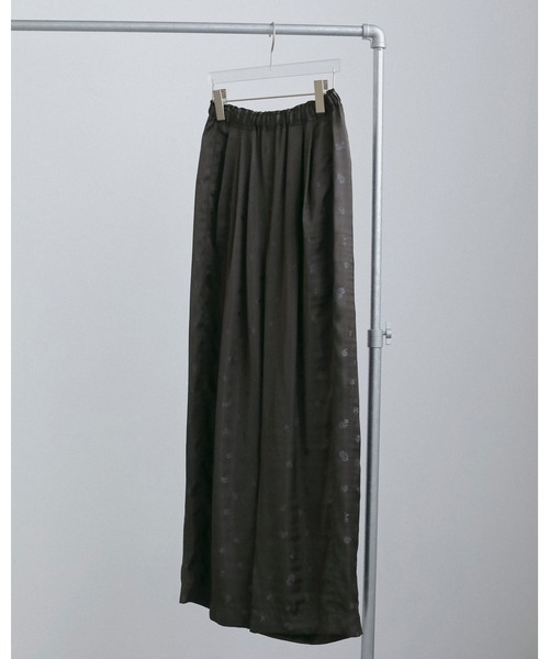 anuke（アンヌーク）の「Flower Jacquard Roughpants（その他パンツ・レディース・ブラウン/チャコールグレー・36inch/38inch）」の14枚目の写真