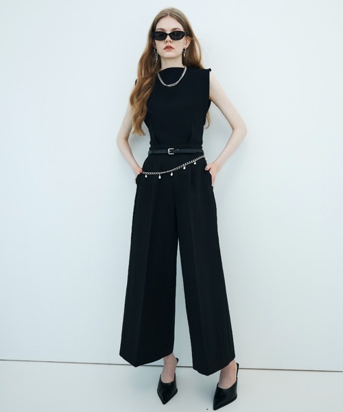 JOSE MOON(ジョゼムーン)の「KNIT BODY SUITS/ニットボディスーツ(ニット/セーター・レディース・ホワイト/ブラック/レッド・FREE)」の10枚目の写真
