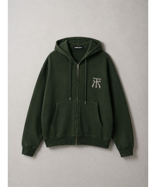 [AMBUSH] WAX TK SWEAT ZIP UP HOODIE