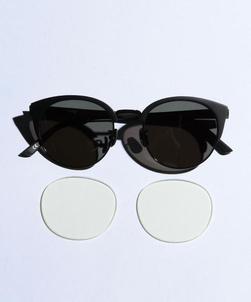 A.D.S.R.（エーディーエスアール）の「＜A.D.S.R.＞ DIMITRI/アイウェア（サングラス・メンズ・ブラック/その他1・FREE）」の3枚目の写真