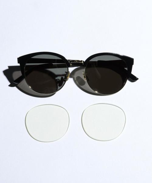 A.D.S.R.（エーディーエスアール）の「＜A.D.S.R.＞ DIMITRI/アイウェア（サングラス・メンズ・ブラック/その他1・FREE）」の4枚目の写真