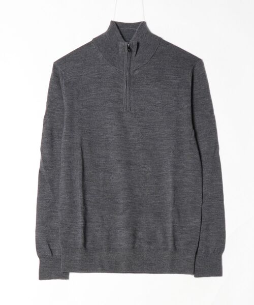 BANANA REPUBLIC FACTORY STORE(バナナリパブリック ファクトリーストア)の「BANANA REPUBLIC FACTORY STORE メリノウールハーフジップセーター(ニット/セーター・メンズ・ブラック/チャコールグレー/ブルー/ネイビー/ナチュラル・M/S/XL/L)」の11枚目の写真