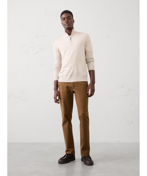 BANANA REPUBLIC FACTORY STORE(バナナリパブリック ファクトリーストア)の「BANANA REPUBLIC FACTORY STORE メリノウールハーフジップセーター(ニット/セーター・メンズ・ブラック/チャコールグレー/ブルー/ネイビー/ナチュラル・M/S/XL/L)」の8枚目の写真