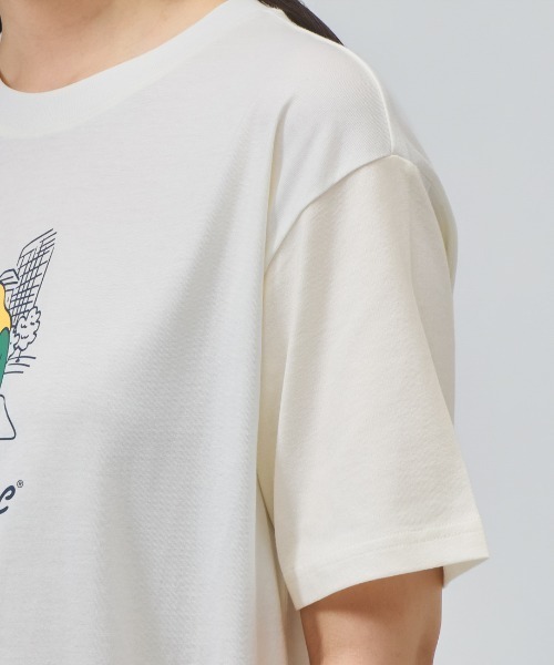 NEW BALANCE（ニューバランス）の「【別注】New Balance ニューバランス Reading In Park T-Shirt 限定コラボ（Tシャツ/カットソー・レディース・アイボリー/ブラウン・XL/M/L/S）」の5枚目の写真