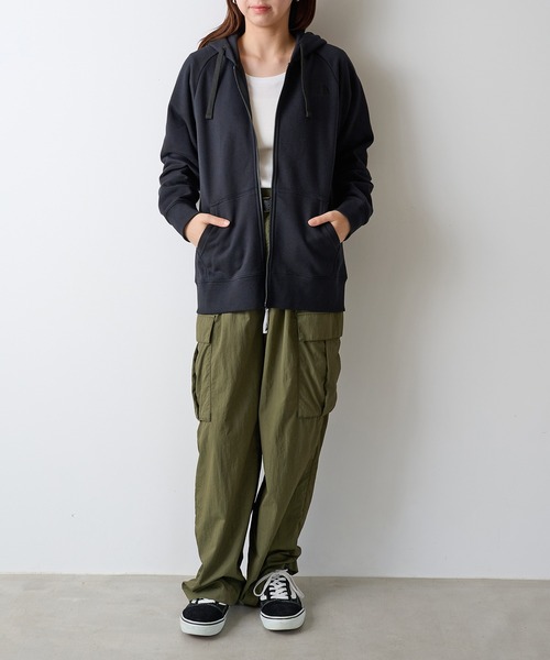 THE NORTH FACE(ザノースフェイス)の「【THE NORTH FACE】REARVIEW FULZIP HD(パーカー・レディース・グレー/ブラック・M/L)」の12枚目の写真