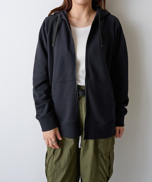 THE NORTH FACE(ザノースフェイス)の「【THE NORTH FACE】REARVIEW FULZIP HD(パーカー・レディース・グレー/ブラック・M/L)」の7枚目の写真