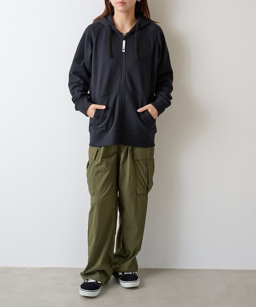 THE NORTH FACE(ザノースフェイス)の「【THE NORTH FACE】REARVIEW FULZIP HD(パーカー・レディース・グレー/ブラック・M/L)」の10枚目の写真