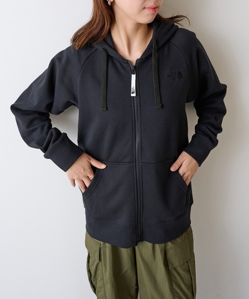 THE NORTH FACE(ザノースフェイス)の「【THE NORTH FACE】REARVIEW FULZIP HD(パーカー・レディース・グレー/ブラック・M/L)」の4枚目の写真