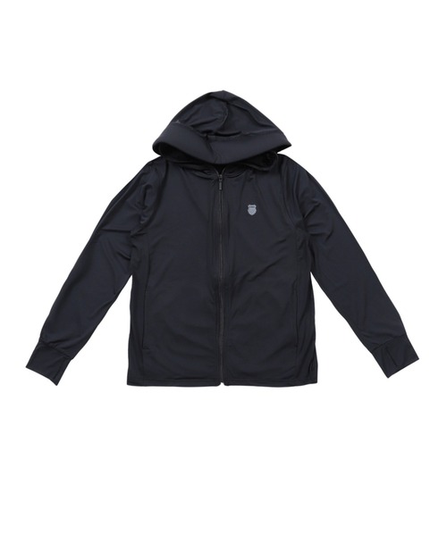 K-SWISS(ケースイス)の「【K-SWISS/ケースイス】接触冷感パーカー/ジップアップフードパーカー(パーカー・レディース・ブラック/ホワイト/ピンク・MEDIUM/LARGE/X-LARGE)」の9枚目の写真