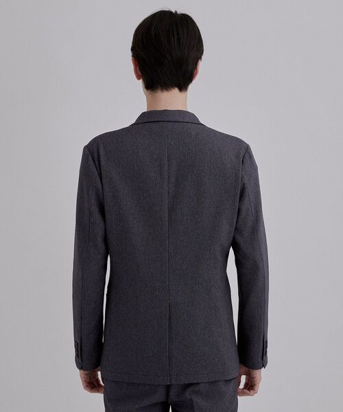 tk.TAKEO KIKUCHI(ティーケータケオキクチ)の「【365日対応】PINHEADシングルセットアップ/上下2点セット/ONOFF兼用/ストレッチ/洗える/イージーケア/シワになりにくい/ビジネス対応(セットアップ・メンズ・ブルー系その他/ブルー/ブラック・01/02/03/04)」の9枚目の写真