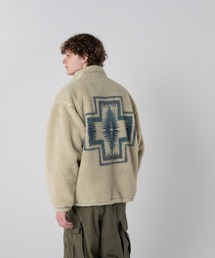 PENDLETON（ペンドルトン）の「リバーシブル ボアナイロン スタンドジャケット（ブルゾン）」