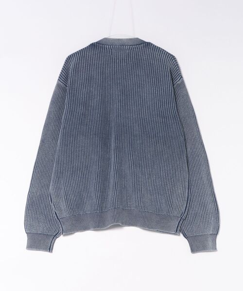 ムラサキスポーツ(ムラサキスポーツ)の「DEAR LAUREL/ディアローレル ニット セーター カーディガン PIGMENT KNIT DL26F-1301(ニット/セーター・メンズ・ネイビー/ターコイズブルー/ブラック・M/L)」の17枚目の写真
