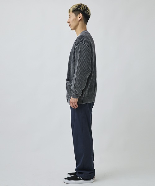 ムラサキスポーツ(ムラサキスポーツ)の「DEAR LAUREL/ディアローレル ニット セーター カーディガン PIGMENT KNIT DL26F-1301(ニット/セーター・メンズ・ネイビー/ターコイズブルー/ブラック・M/L)」の6枚目の写真