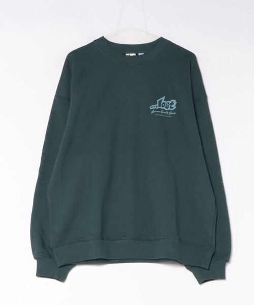 lost(ロスト)の「lost/ロスト SPACER CREW SWEAT スウェット LM6F-1101(スウェット・メンズ・モスグリーン/ブラック/グレー・L/M/XL)」の3枚目の写真