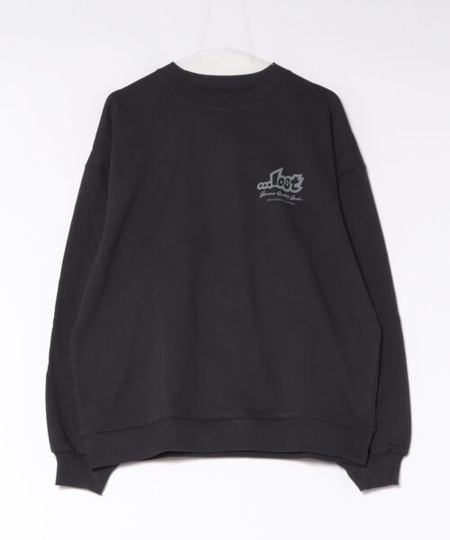 lost(ロスト)の「lost/ロスト SPACER CREW SWEAT スウェット LM6F-1101(スウェット・メンズ・モスグリーン/ブラック/グレー・L/M/XL)」の1枚目の写真
