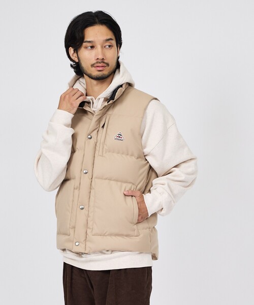 ABAHOUSE(アバハウス)の「【PYRENEX / ピレネックス】HMAA010 / ESTATS / ダウンベスト / ユニセックス(ダウンベスト・メンズ・ダークネイビー/ブラック/ベージュ/カーキ・S/M/L/XL)」の2枚目の写真