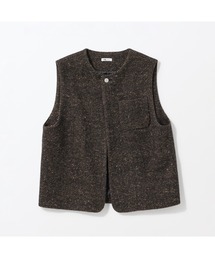 IDEE（イデー）の「[IDEE]H& by POOL ジレ ブラウン（ベスト）」