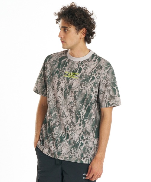 BILLABONG(ビラボン)の「BILLABONG メンズ ADIV TEE Tシャツ 【2026年秋冬モデル】/ビラボンダンボールニット半袖Tシャツ(Tシャツ/カットソー・メンズ・ブラック/カモフラージュ・LARGE/MEDIUM)」の8枚目の写真